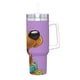 thumbnail image 2 of Scooby-Doo Vaso aislado de acero inoxidable con asa, diseño temático, regalo para familia, amigos y fans; incluye pajita y encaja en el portavasos estándar, 40 oz, 2 of 6