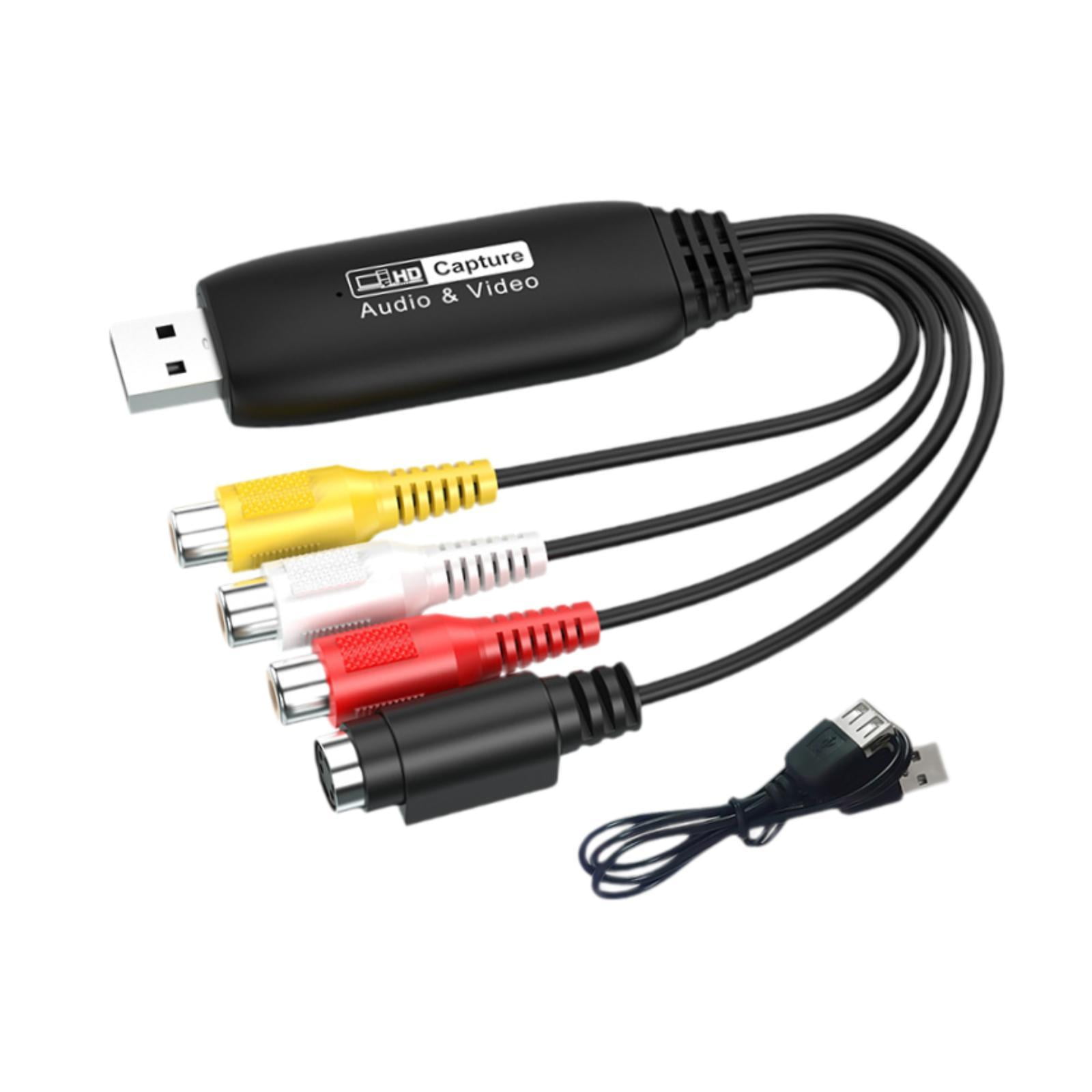 Bothyi - Av A Usb 2.0 Videos Captura Videos De Tarjetas Capturas Dispositivo Videos Usb Captura Tarjeta Femenina