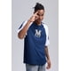 thumbnail image 1 of Polera Hombre Manga Contra Tono Azul Claro, 1 of 4