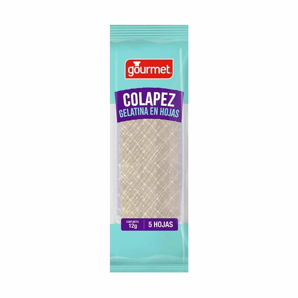 Gelatina en hojas colapez Caja, 5 g