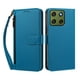 thumbnail image 1 of Funda Tipo Billetera para Motorola Moto Edge 70 5G con Soporte y Bolsillo con Cierre Azul, 1 of 1