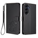 thumbnail image 1 of Carcasa Billetera de Cuero Sintético para Samsung Galaxy A55 5G, Negro, 1 of 6