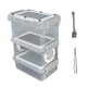 thumbnail image 3 of Caja De Alimentación Para Cucarachas, Caja De Cría Para La Cría De Súper Gusanos, Gusanos De La Harina, Cucarachas, Estilo A, 3 of 5