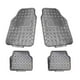 thumbnail image 1 of Alfombra Auto Goma Tuning 4 Piezas Negro Carbón, 1 of 4