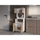 thumbnail image 2 of Mueble Para Microondas Kitchen-54 Blanco Y Rovere 160x54x35 Cm, 2 of 14