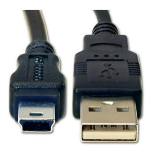 Gen - Cable Canon Usb Mini B Powershot Elph 160 170 180 190 360 - Negro Mini V3