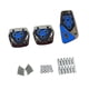 thumbnail image 5 of Juego De Almohadillas Para Pedales De Coche, Decoración Interior De Coche, Repuesto Antideslizante Para SUV, Cambio Manual Azul, 5 of 5