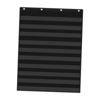 Magideal - Gráfico De Bolsillo De Lectura Colgante, Juguetes Educativos De Aprendizaje Temprano, Suministros De Enseñanza Para Palabras, Tiras De Oraciones, Núme Negro