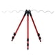 thumbnail image 2 of Soporte de trípode caña de pescar telescópica Soporte de varilla Engranaje Tierra Soporte Holder Rojo, 2 of 5