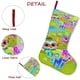 thumbnail image 5 of Calcetines de Navidad Do Re Mi Lino Blanco 45cm x 32cm, 5 of 5