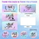 thumbnail image 2 of Tenare 1120 Pcs Thank You Card Sticker Small Business, Holographic, 2 of 3