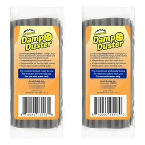 Esponja Scrub Daddy Damp Duster De Polyester Gris X2