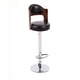 thumbnail image 2 of Silla Para Bar Con Base De Metal Color Café Con Negro, 2 of 4