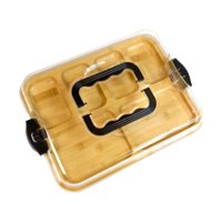 Bothyi - Bandeja De Bambú Para Tabla De Quesos Para Celebrar La Inauguración De La Casa O El Aniversario