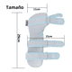 thumbnail image 2 of Férula Soporte De Mano De Descanso Paraartritis M Gris Derecha, 2 of 3