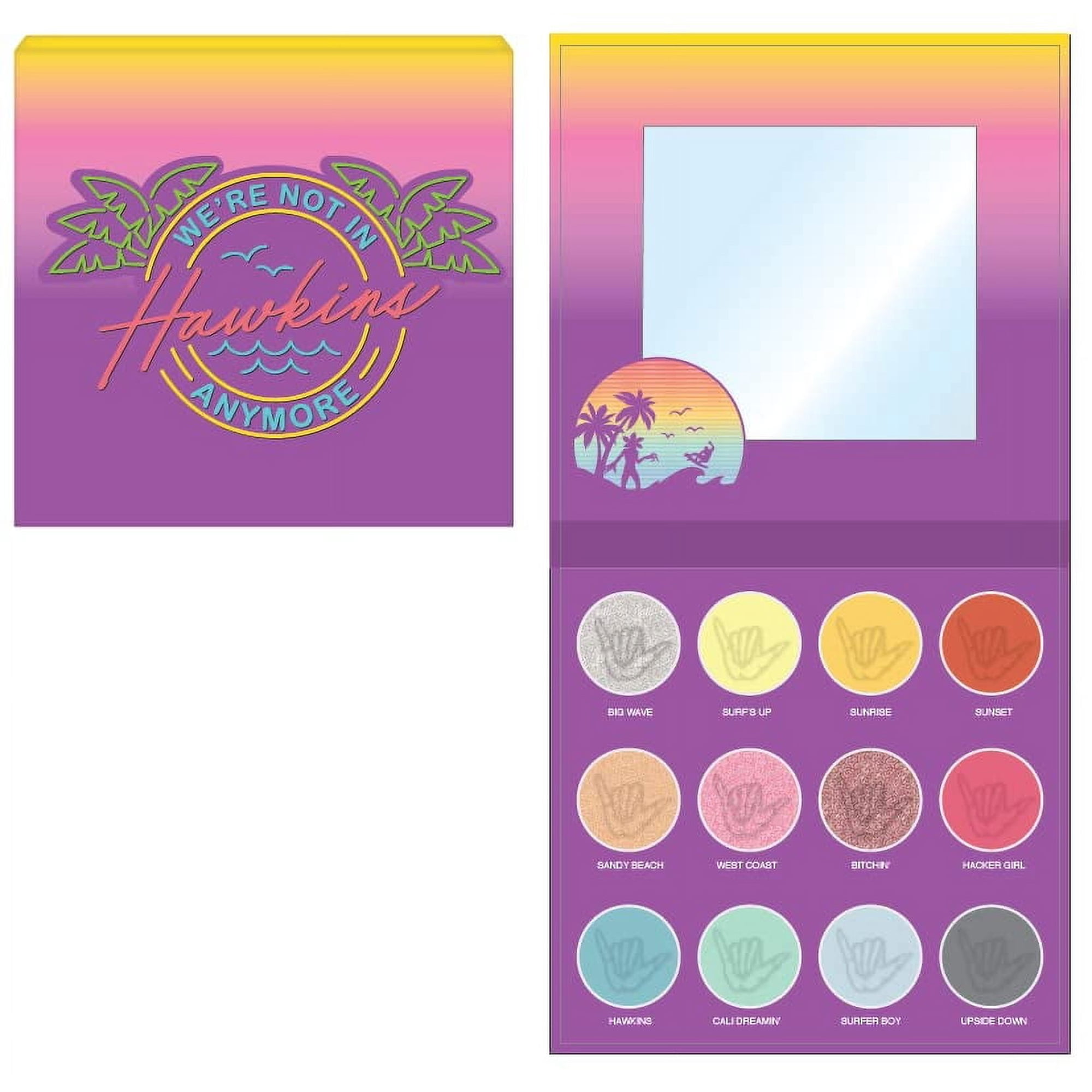Paleta De Sombras De Ojos Stranger Things We're Not In Hawkins