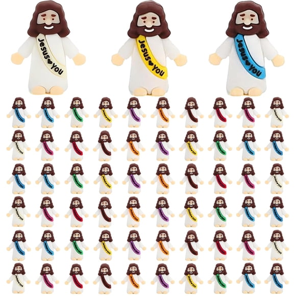 Figuras de Little Jesus, 60 unidades, para esconderse, regalos de Pascua
