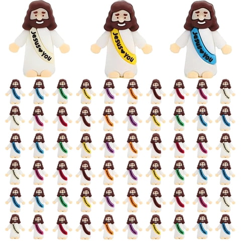 Ajabavbd - Figuras De Little Jesus, 60 Unidades, Para Esconderse, Regalos De Pascua
