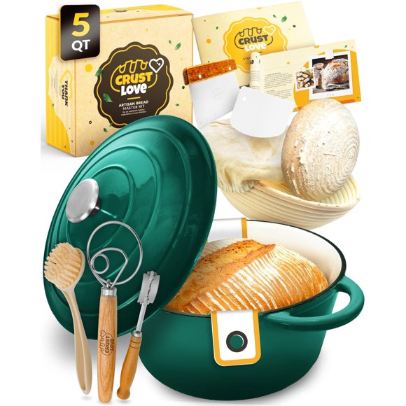Horno Holandés CRUSTLOVE 4,7 L con Set de Panadería