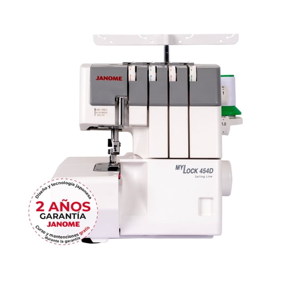 Máquina Overlock 454D Blanco