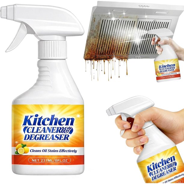 Desengrasante cocina espuma 236ml resistente limpiador aceite estufa horno campana