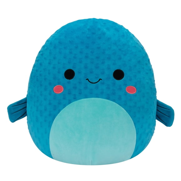 Peluche Squishmallows Original Refalo The Blue Pufferfish