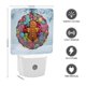 thumbnail image 2 of Hombre de Jengibre Luz nocturna LED con sensor de anochecer a amanecer para dormitorio, baño, pasillo, escaleras - Lámpara LED nocturna de enchufe, 0.5W - 1 pieza, 2 of 6
