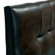 thumbnail image 2 of Respaldo 2 Plazas Pu Café Oscuro Cp Seve, 2 of 2