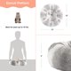 thumbnail image 4 of Cama para perro Best Friends de Sheri con estampado Lux de piel sintética gris, 4 of 7