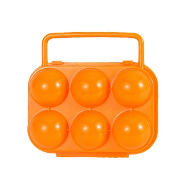 Keep Your Eggs Safe and Fresh with our Portable 6/12 Grid Egg Storage Box - Perfect for Outdoor Picnics, BBQs and Camping!
