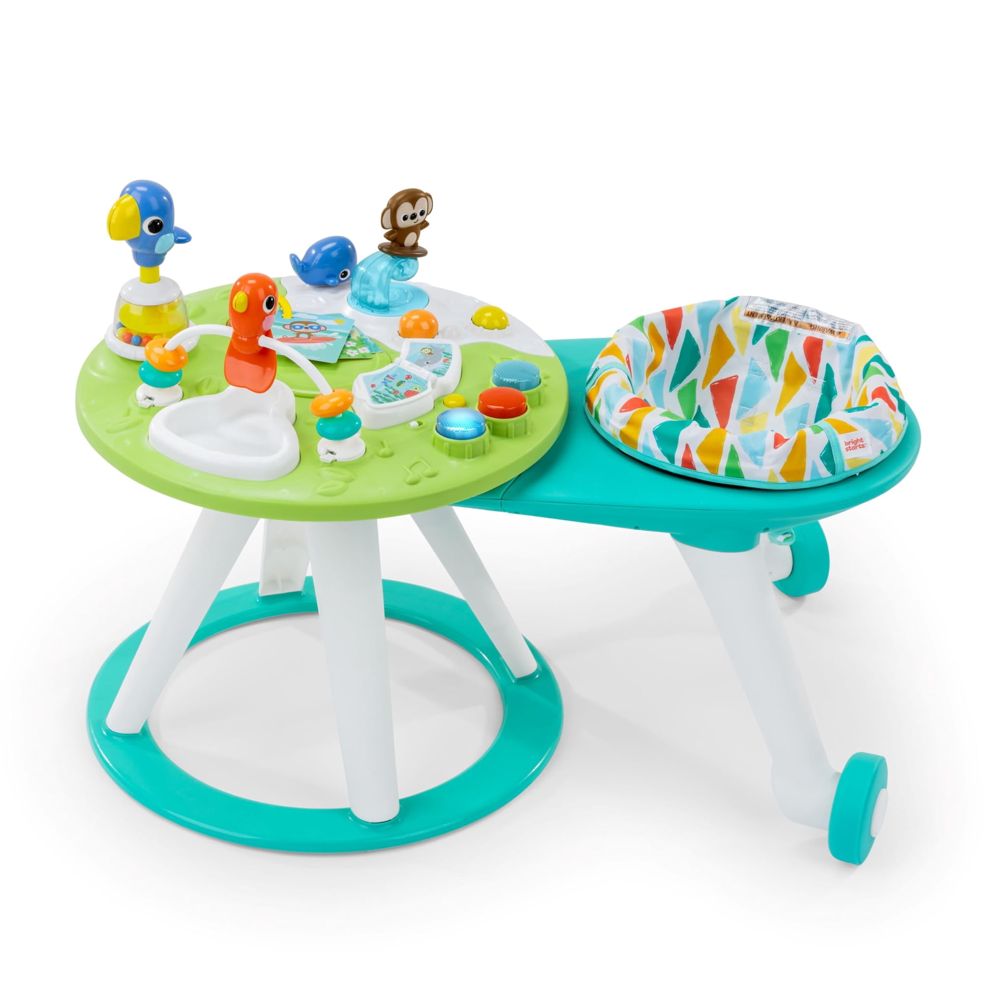 Baby Walker Bright Starts Around We Go 2 En 1 Tropic Cool