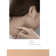 thumbnail image 3 of Aros 18 Kilates (18k) Para Bebe Atornillados #10, 3 of 3