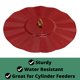 thumbnail image 3 of Comedero metálico para pájaros, protector contra lluvia, JCs Wildlife, color rojo, 9,5 cm, 3 of 4