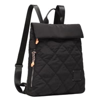 Calu Bags - Mochila Slim Billie Con Tapeta Negro Calu