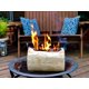 thumbnail image 4 of Tronco de leña YISHIDA Timbertote con triple antorcha para fogata con 3 chimeneas, 4 of 7