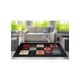 thumbnail image 2 of Alfombra Amapola Negro 150x200, 2 of 2