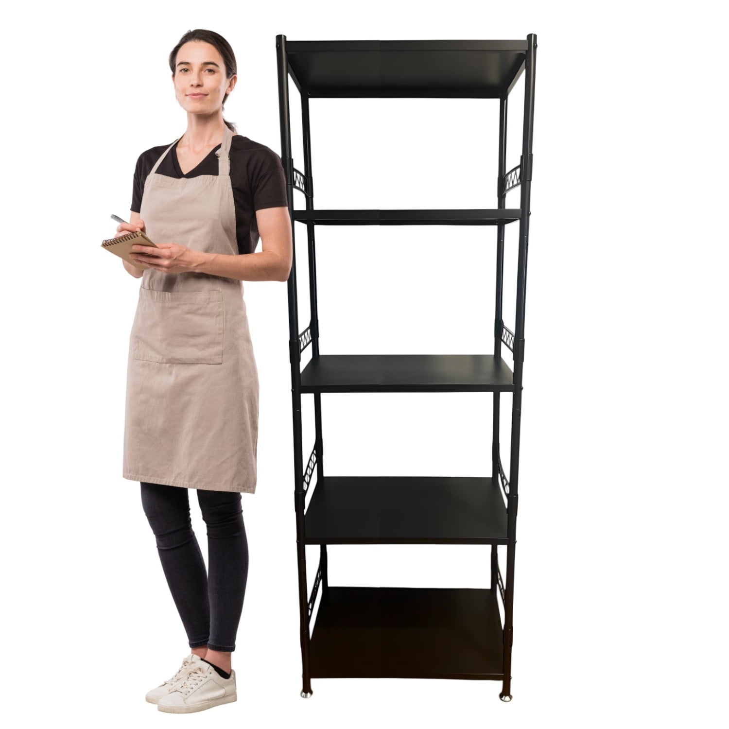 Prochef - Estante Deco 5 Bandejas Acero 60x40x173 Cm