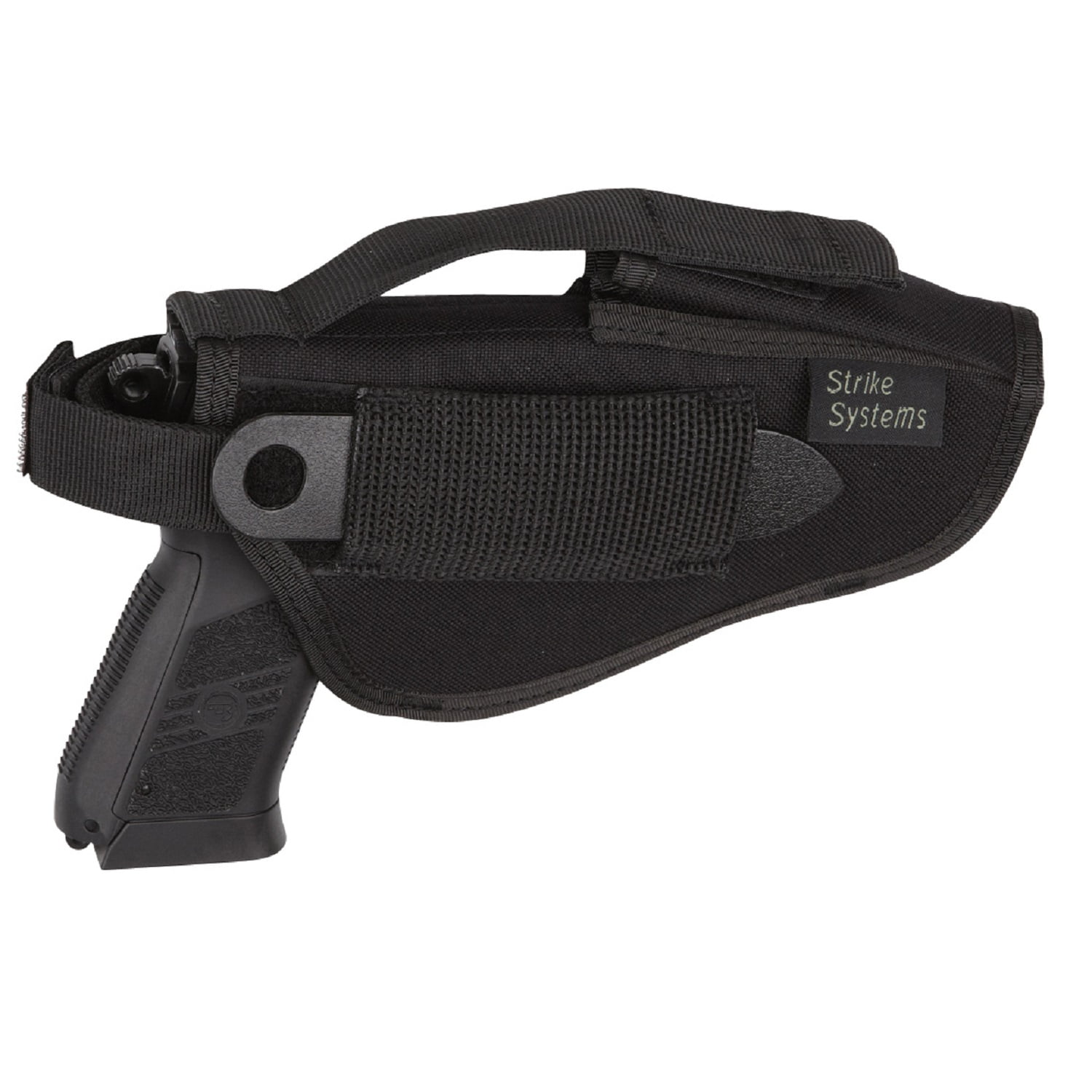 Asg Action Sport Games - Funda Pisto Negra Porta Cargador-bateria Airsoft Ambidiestra