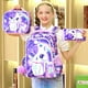 thumbnail image 2 of 3PCS Cat Backpack for Girls, 16”Kids Sequin Bookbag with Lunch Box, Water Resistant School Bag for Elementary Preschool Toddler, 2 of 3