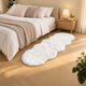 thumbnail image 3 of Alfombra Decorativa Pasillera de Pelo Largo 60x180 cm Blanca Decodreams, 3 of 3