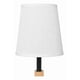 thumbnail image 2 of Lampara De Velador Lampara De Mesa Madera Cuadrado Beige, 2 of 4