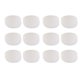 thumbnail image 1 of 6 Pares De Coser En Esponja Hombreras De Costura Manualidades Accesorios De Vestir Blanco, 1 of 5