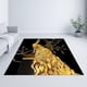 thumbnail image 2 of Alfombra Antideslizante Grande 140x200cm Estampada Moderna Para Piso, 2 of 7