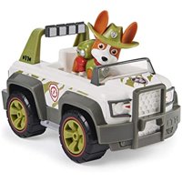 Nickelodeon - Juguete Tracker Auto Blanco Friccion Paw Patrol