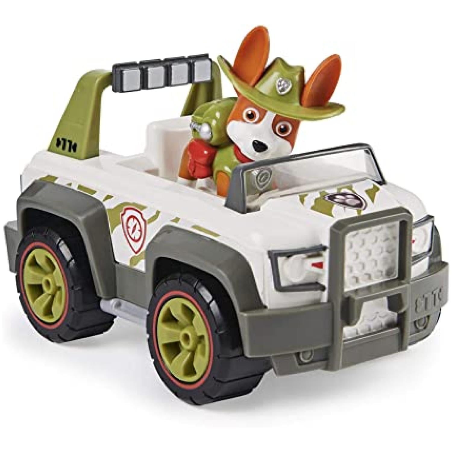 Nickelodeon - Juguete Tracker Auto Blanco Friccion Paw Patrol
