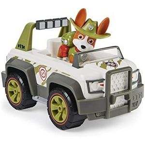 Nickelodeon - Juguete Tracker Auto Blanco Friccion Paw Patrol
