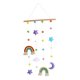 thumbnail image 2 of Macrame Rainbow Wall Hanging Room Exhibición De Fotos Pom Ball String Ornament B, 2 of 5