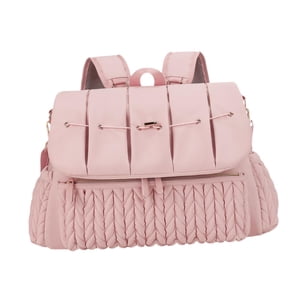 Magideal - Mochila Para Pañales, Artículos Esenciales De Viaje, Multifunción, Gran Capacidad, Bolsa Para Pañales, Bolsa Para Cambiar Juguetes, Teléfono, Botella Rosa