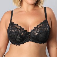 Sosten Encaje Y Pasamaneria Flores Mujer 2233-2