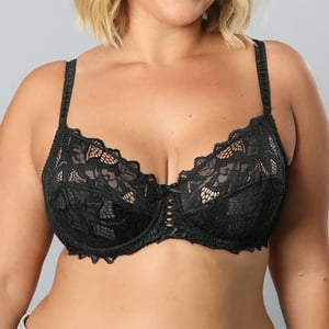 Sosten Encaje Y Pasamaneria Flores Mujer 2233-2